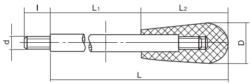 長橢圓套手柄HY8310.28結(jié)構(gòu)圖